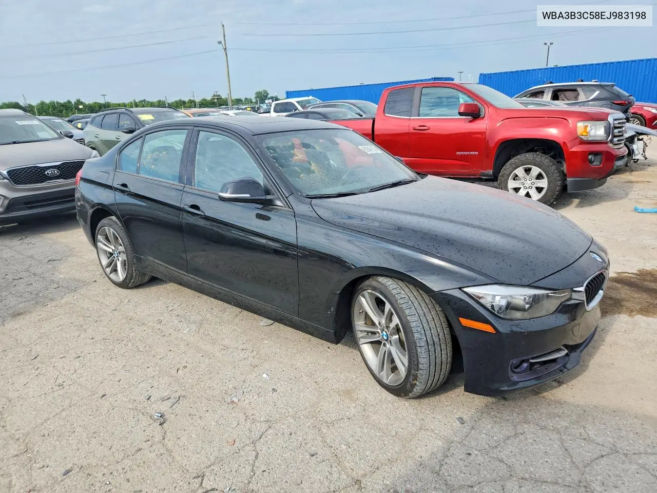 2014 BMW 328 Xi VIN: WBA3B3C58EJ983198 Lot: 60846156