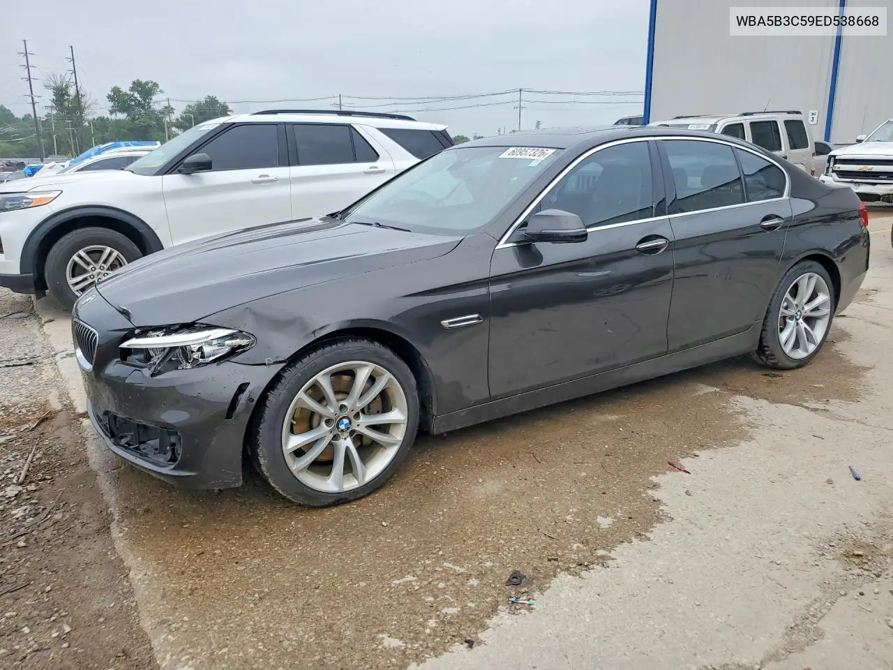2014 BMW 535 Xi VIN: WBA5B3C59ED538668 Lot: 60957326