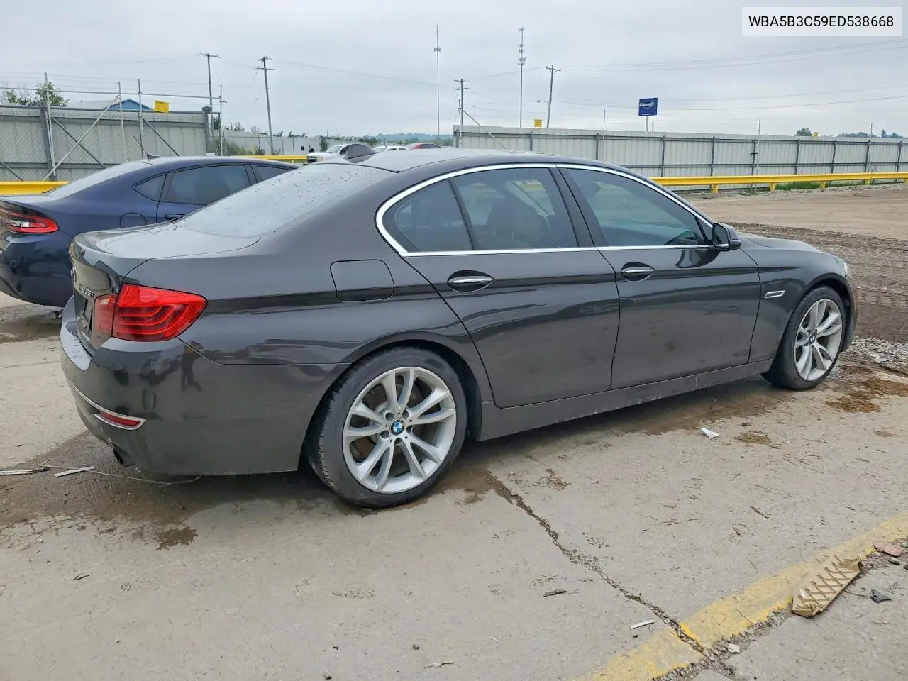 2014 BMW 535 Xi VIN: WBA5B3C59ED538668 Lot: 60957326