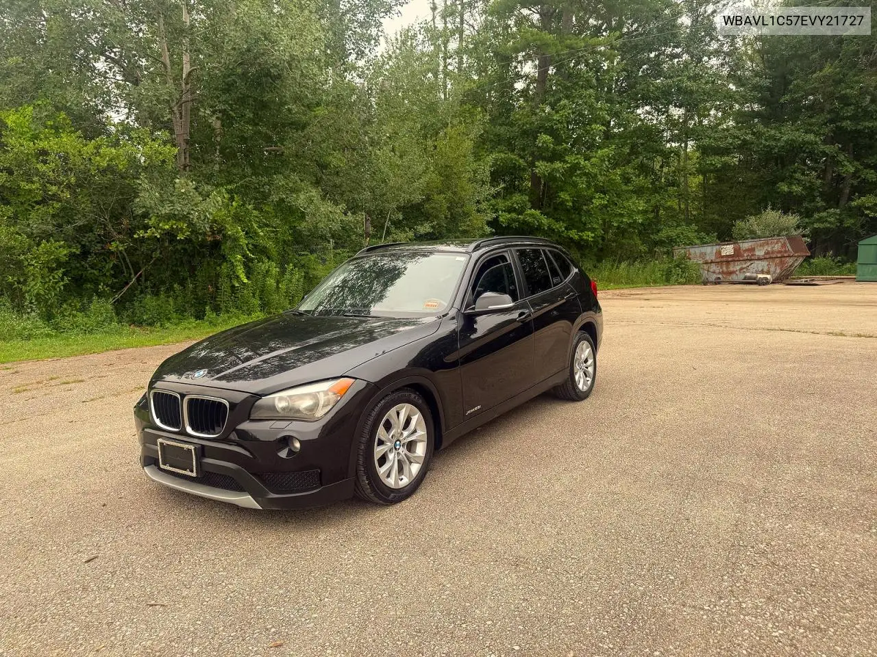 2014 BMW X1 xDrive2 VIN: WBAVL1C57EVY21727 Lot: 61568226