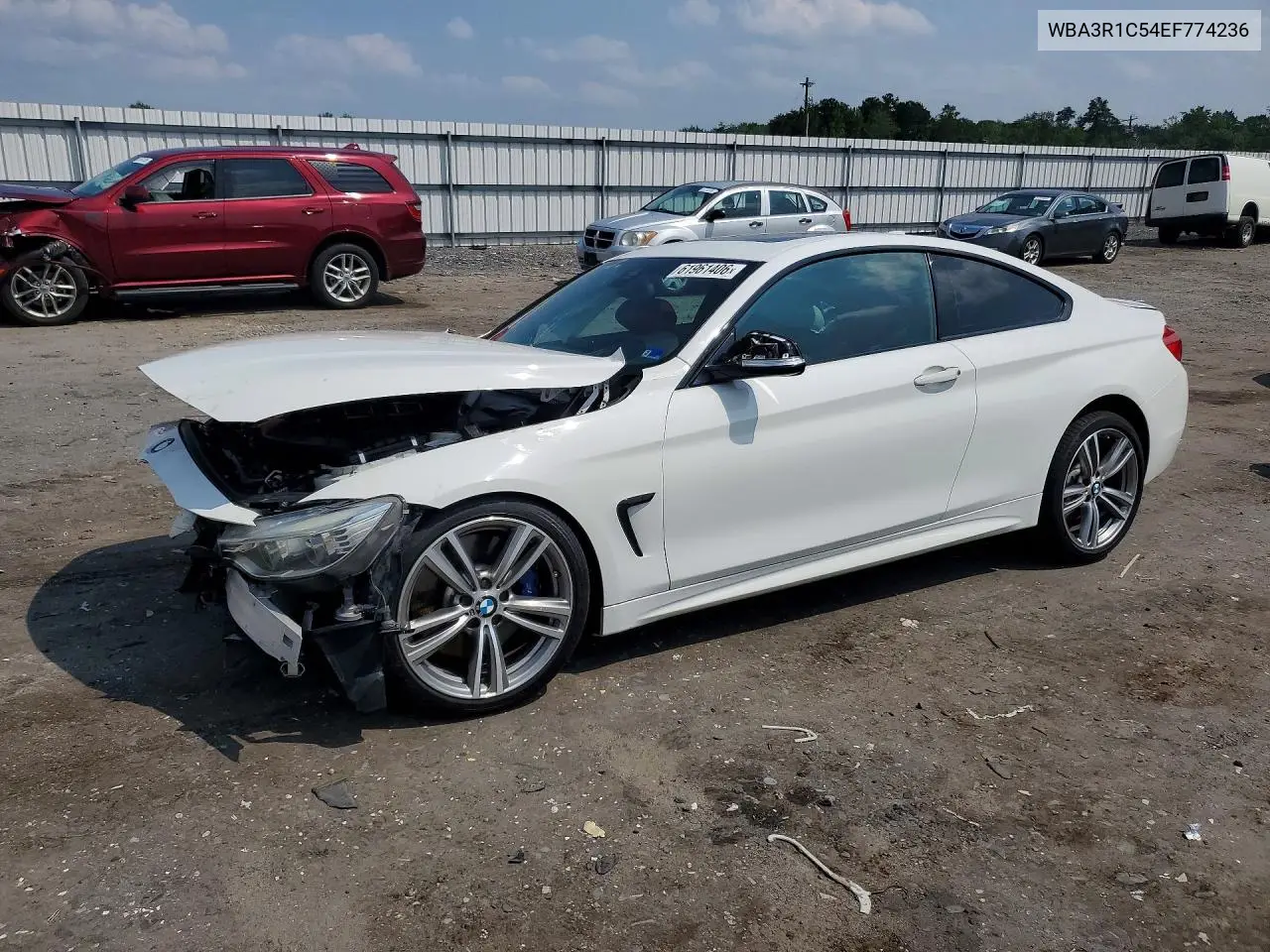 2014 BMW 435 I VIN: WBA3R1C54EF774236 Lot: 61961406