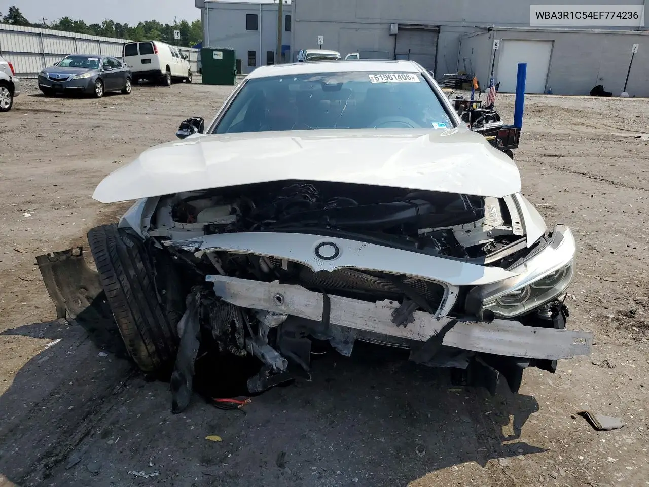 2014 BMW 435 I VIN: WBA3R1C54EF774236 Lot: 61961406