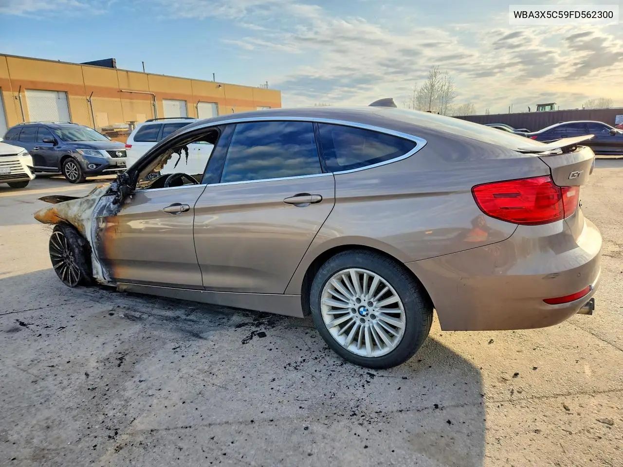 2015 BMW 328 Xigt VIN: WBA3X5C59FD562300 Lot: 50432276