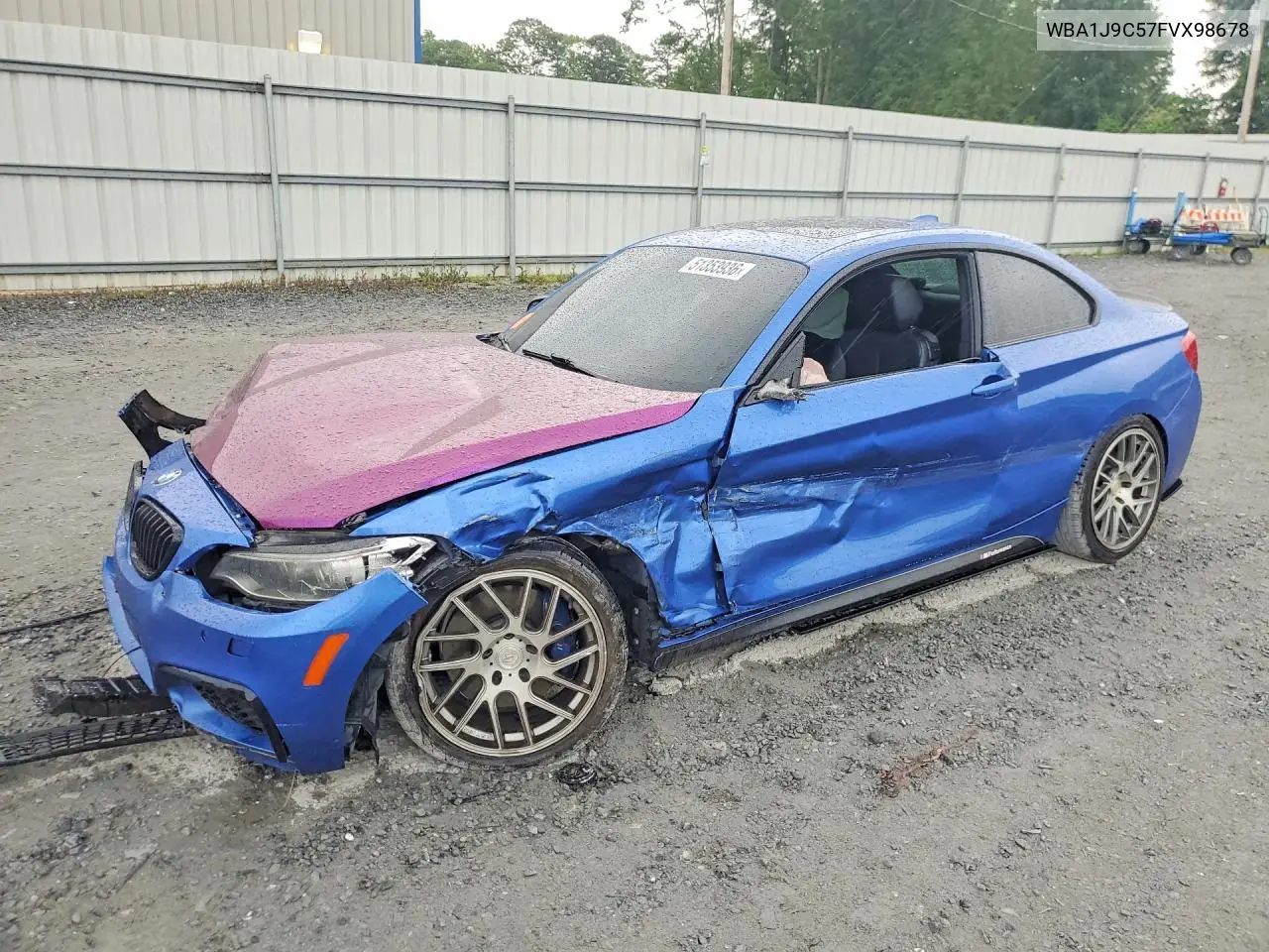 2015 BMW M235Xi VIN: WBA1J9C57FVX98678 Lot: 51353936