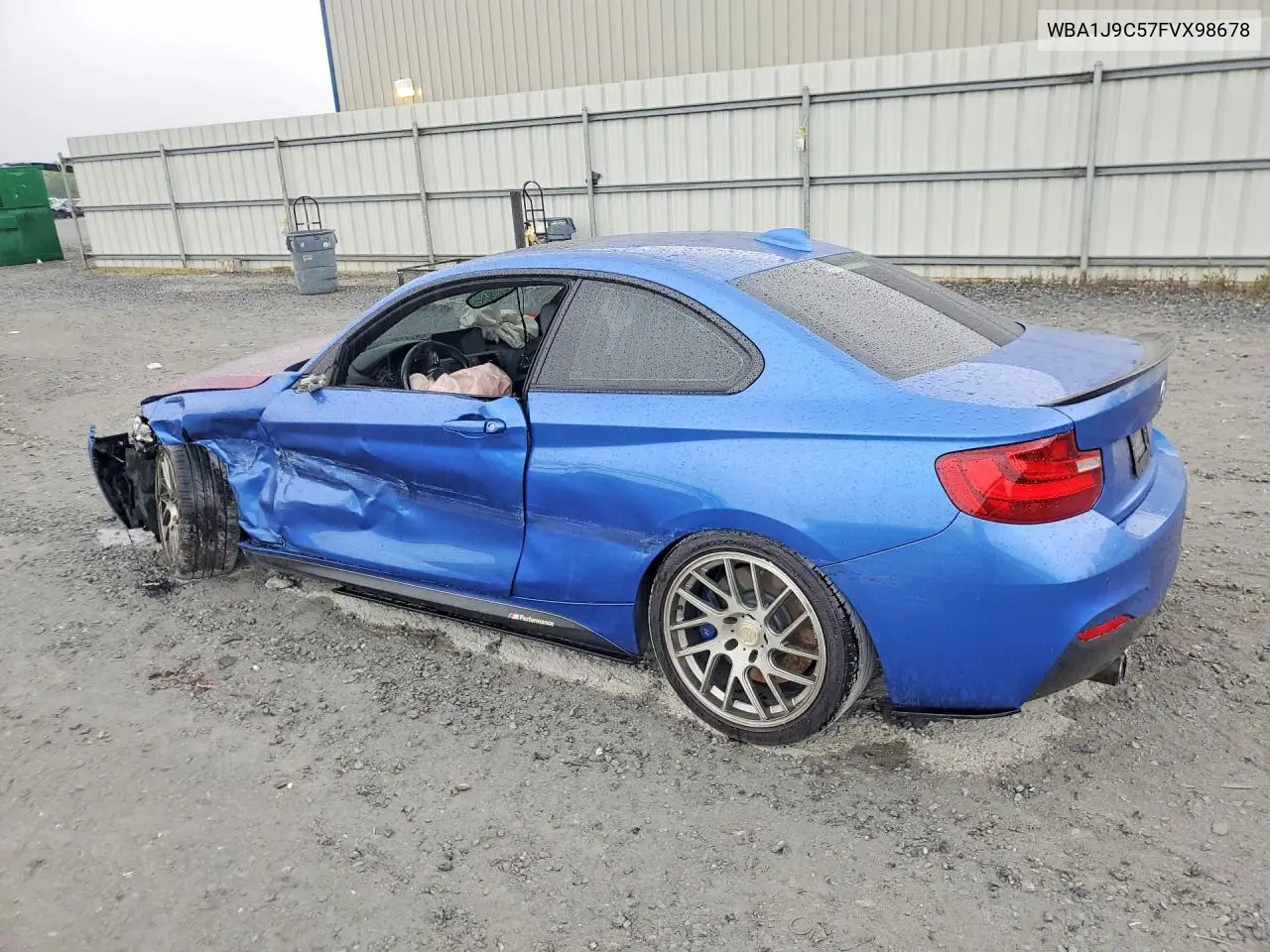 2015 BMW M235Xi VIN: WBA1J9C57FVX98678 Lot: 51353936