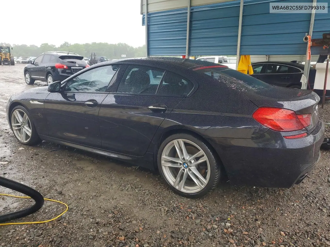 2015 BMW 650 I Gran Coupe VIN: WBA6B2C55FD799313 Lot: 51613526