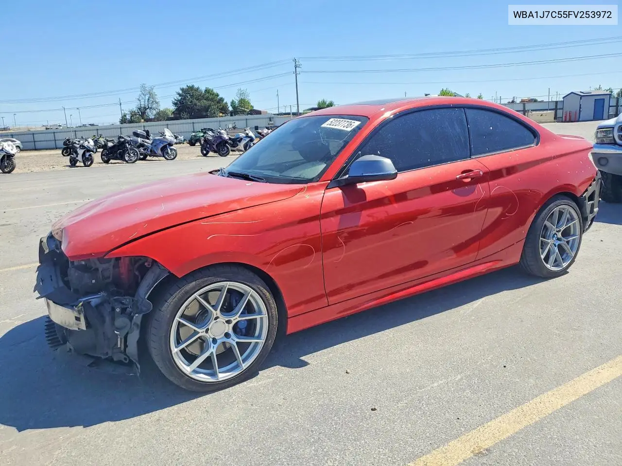 2015 BMW M235I VIN: WBA1J7C55FV253972 Lot: 52237736