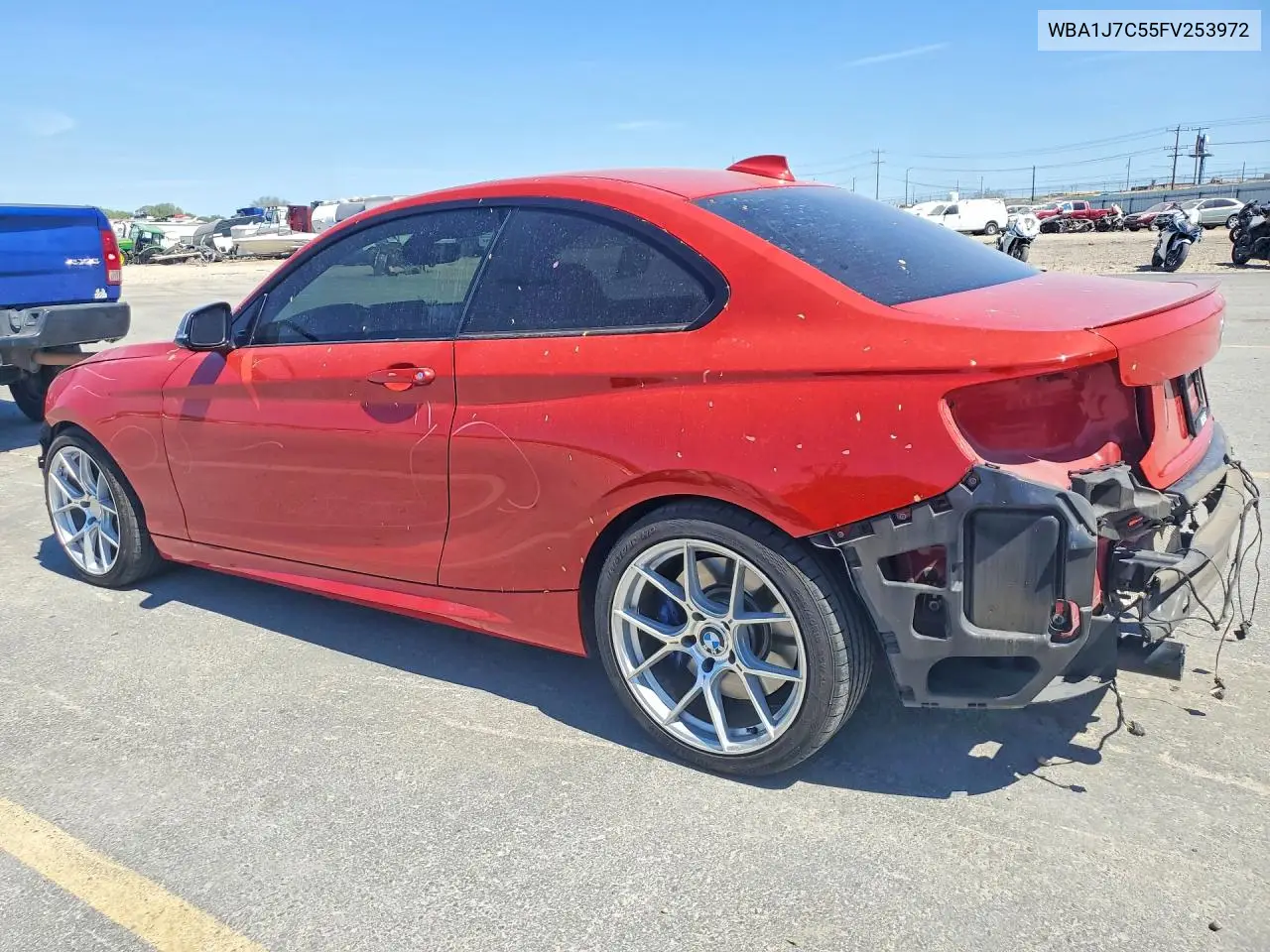 2015 BMW M235I VIN: WBA1J7C55FV253972 Lot: 52237736