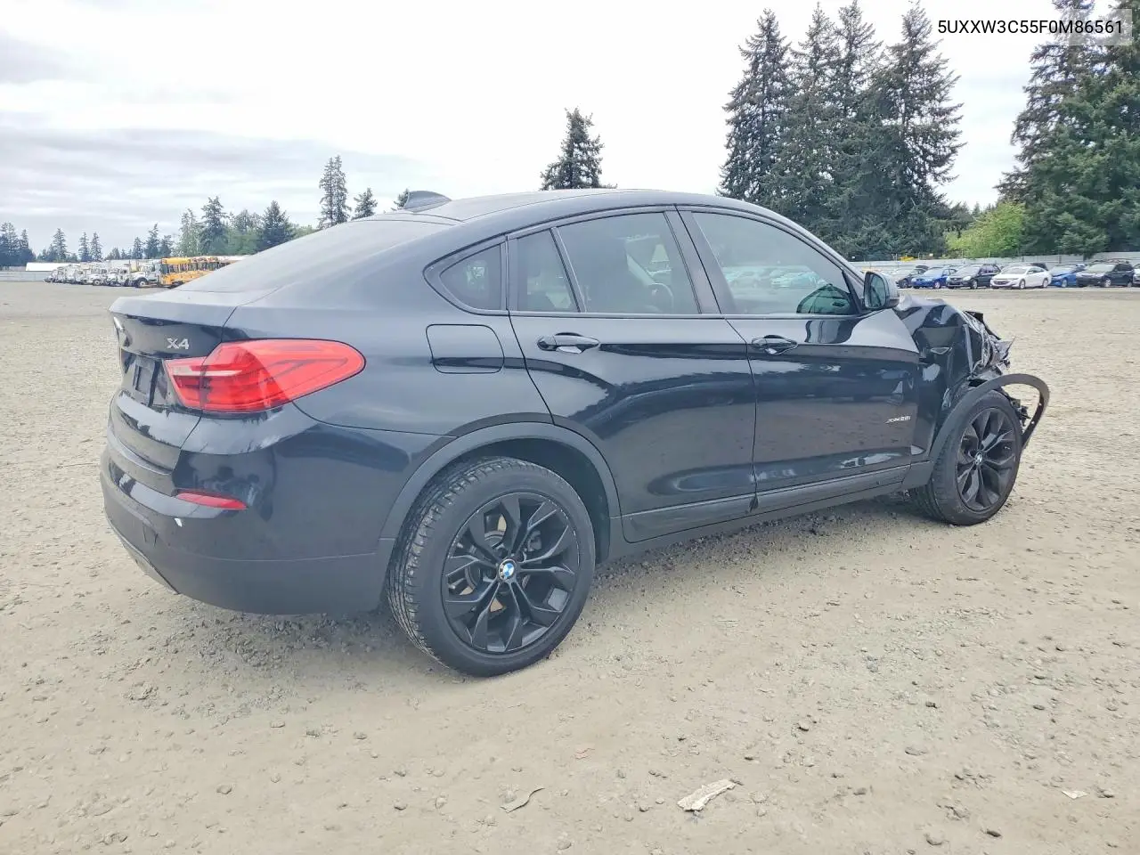 2015 BMW X4 xDrive28I VIN: 5UXXW3C55F0M86561 Lot: 52429896