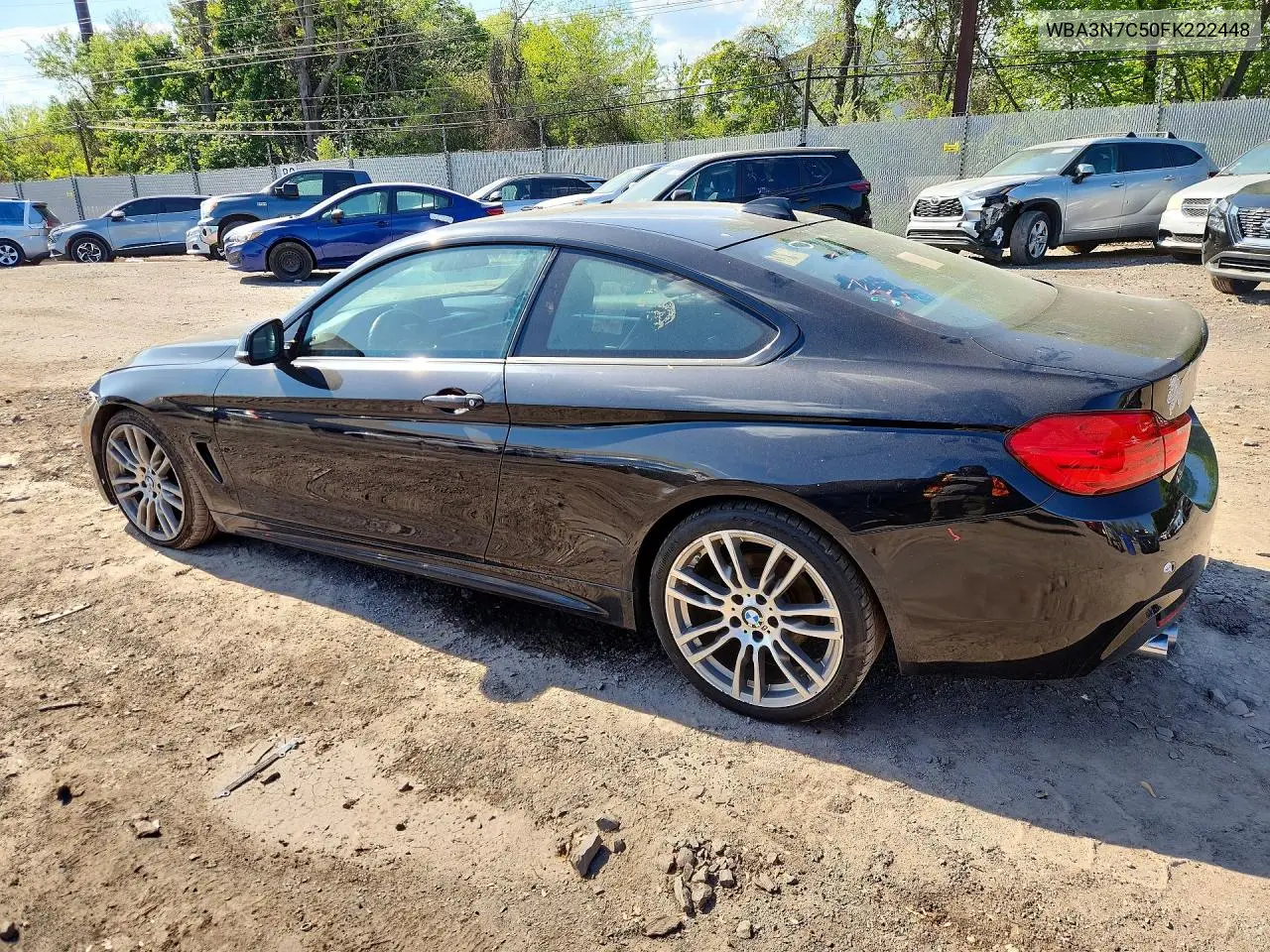 2015 BMW 428 I VIN: WBA3N7C50FK222448 Lot: 52467896