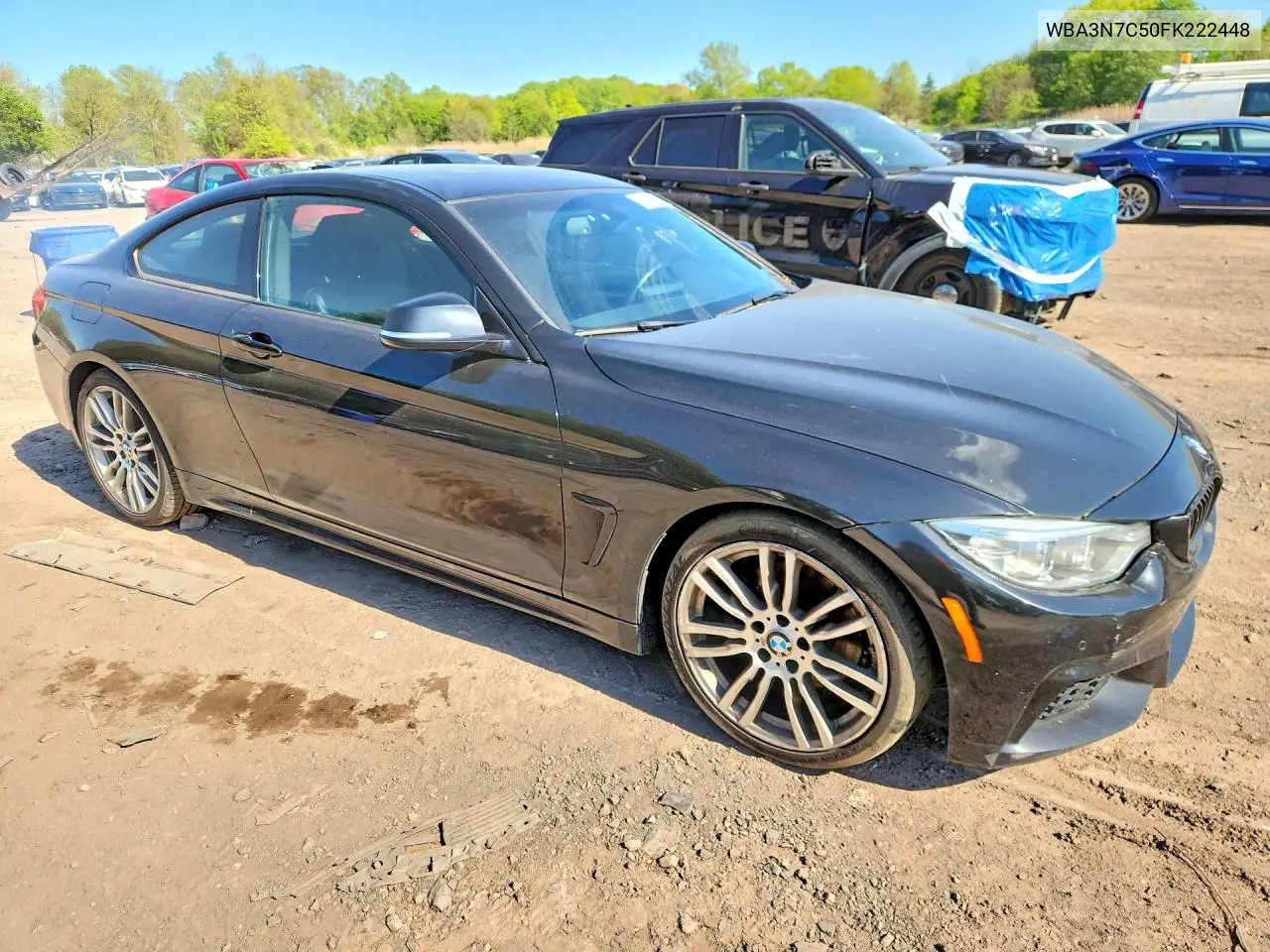 2015 BMW 428 I VIN: WBA3N7C50FK222448 Lot: 52467896