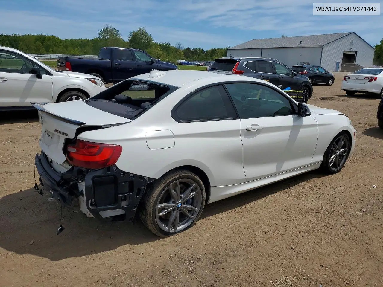 2015 BMW M235Xi VIN: WBA1J9C54FV371443 Lot: 52804586