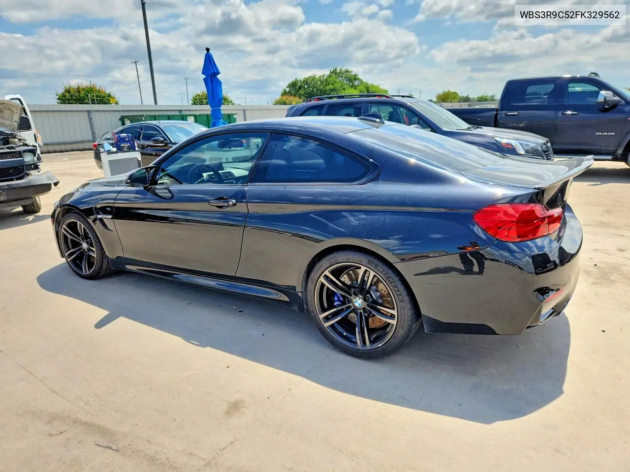 2015 BMW M4 VIN: WBS3R9C52FK329562 Lot: 52953796
