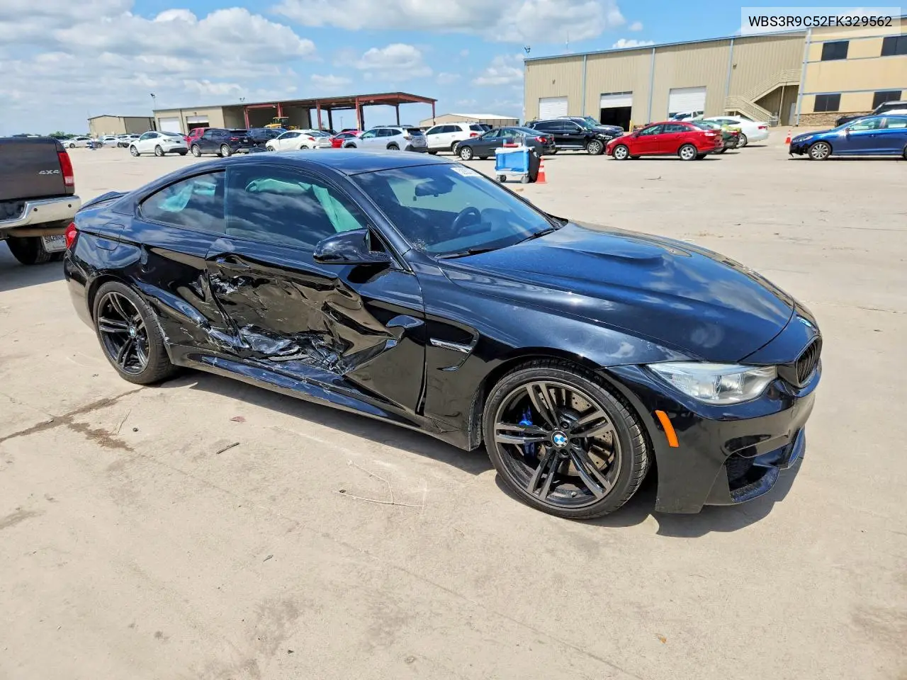 2015 BMW M4 VIN: WBS3R9C52FK329562 Lot: 52953796
