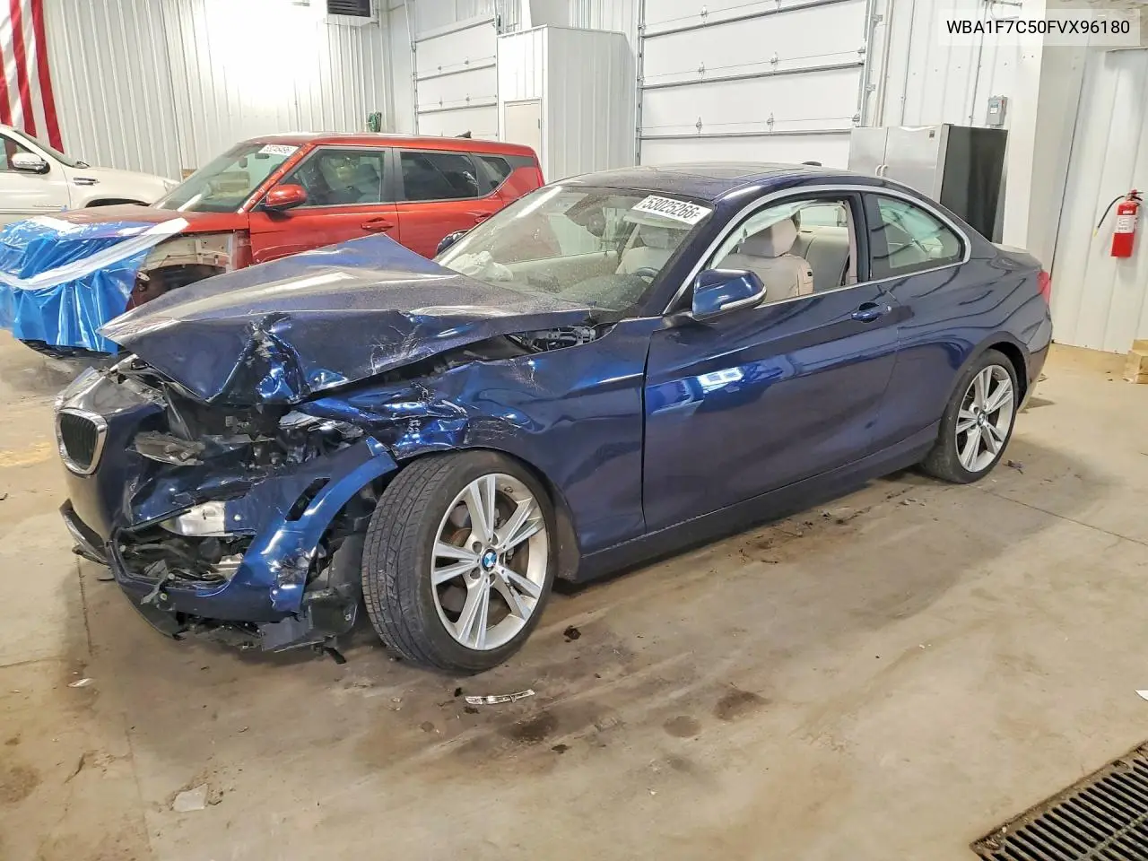 2015 BMW 228 Xi VIN: WBA1F7C50FVX96180 Lot: 53025266