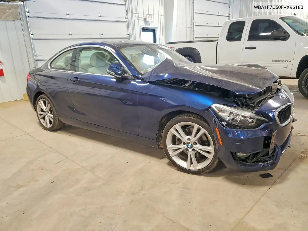 2015 BMW 228 Xi VIN: WBA1F7C50FVX96180 Lot: 53025266