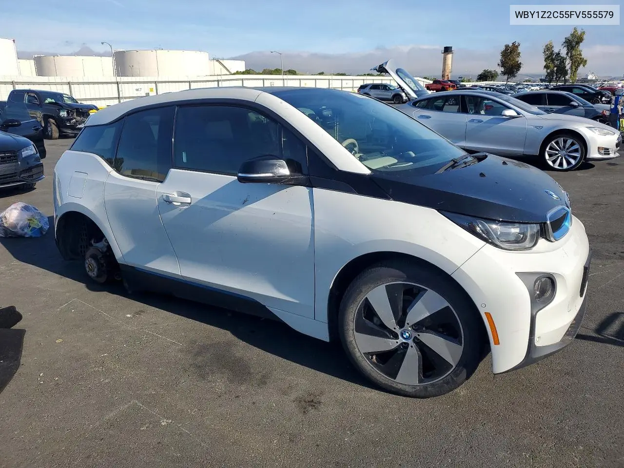 2015 BMW I3 Bev VIN: WBY1Z2C55FV555579 Lot: 53395416