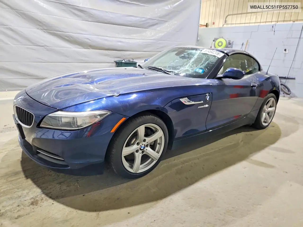 2015 BMW Z4 Sdrive28I VIN: WBALL5C51FP557750 Lot: 53494206