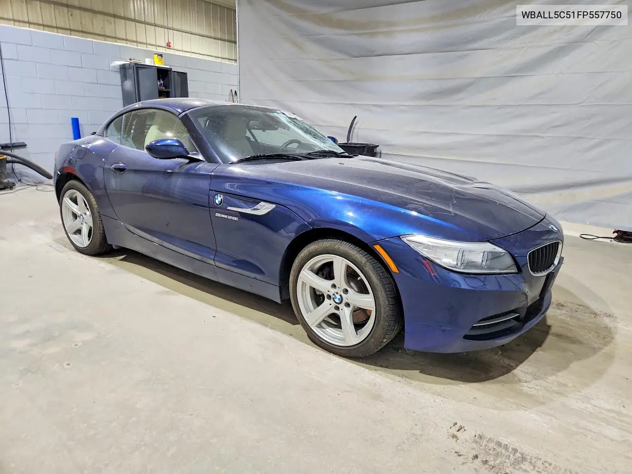 2015 BMW Z4 Sdrive28I VIN: WBALL5C51FP557750 Lot: 53494206