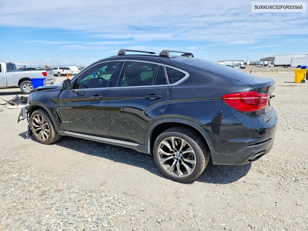 2015 BMW X6 xDrive50I VIN: 5UXKU6C52F0R33560 Lot: 54717796