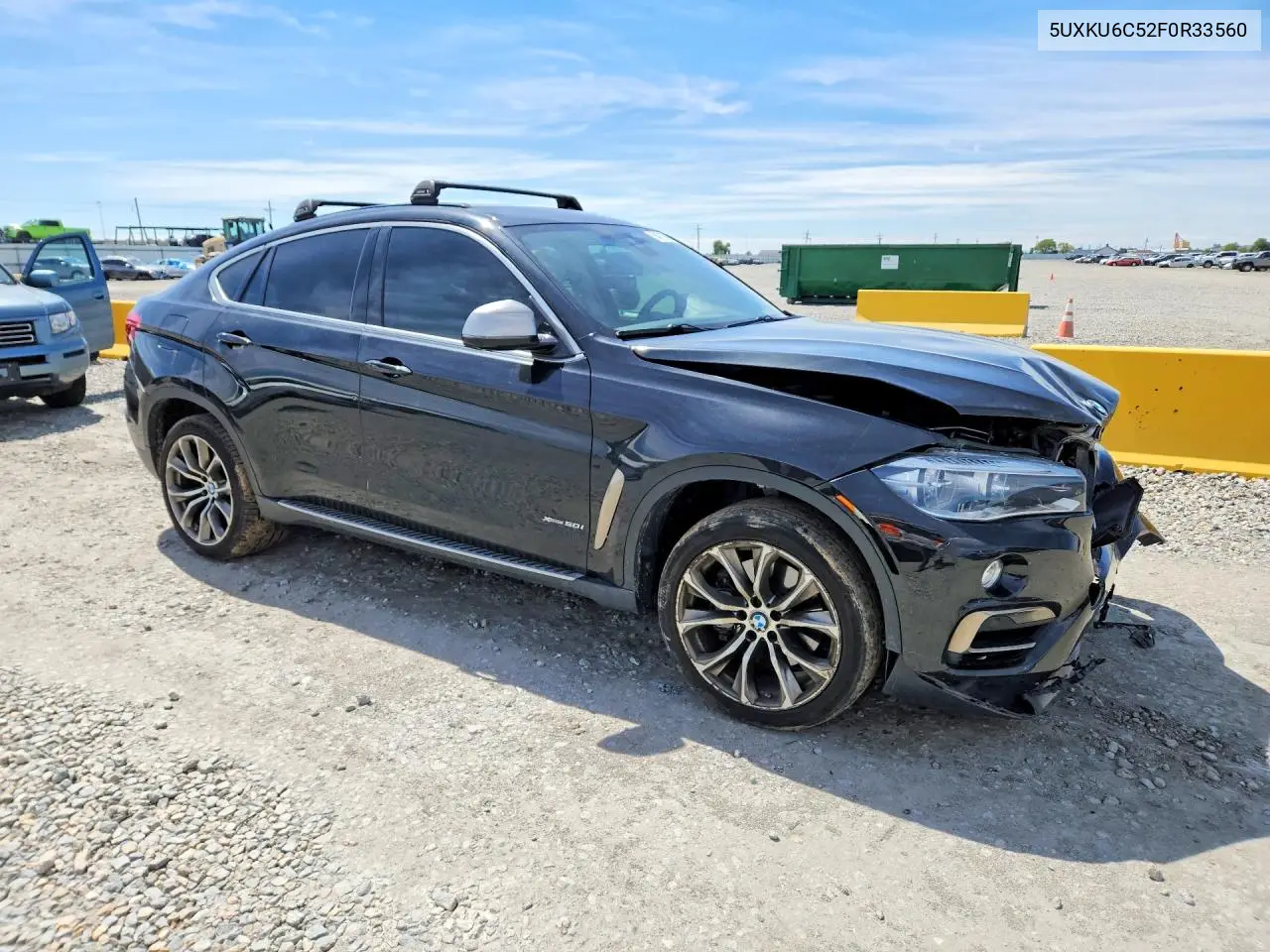 2015 BMW X6 xDrive50I VIN: 5UXKU6C52F0R33560 Lot: 54717796
