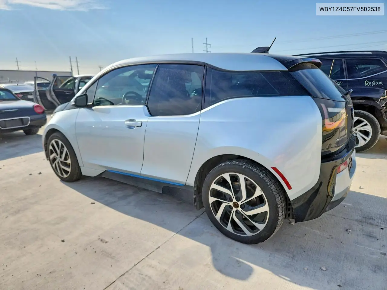 2015 BMW I3 Rex VIN: WBY1Z4C57FV502538 Lot: 54788936