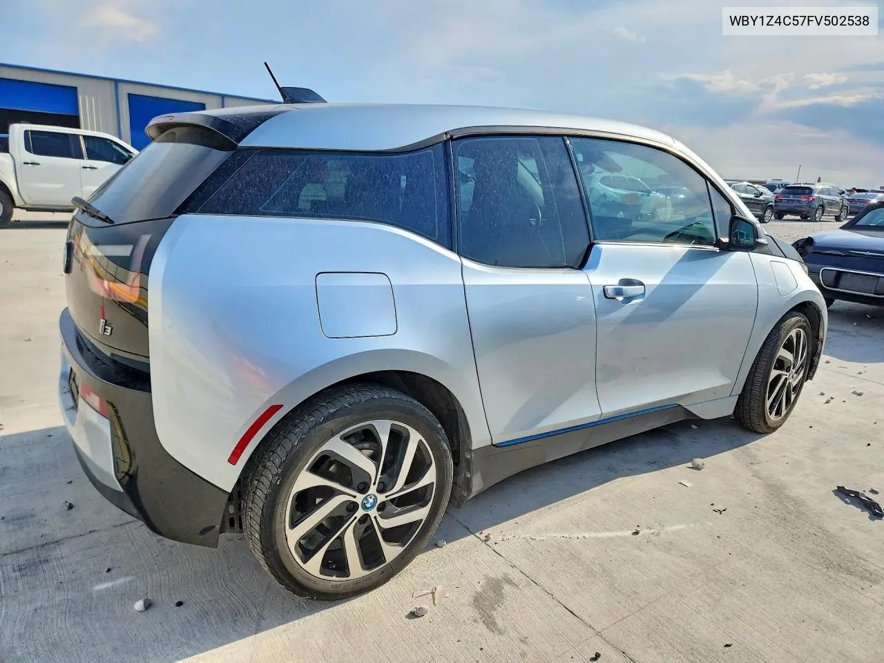 2015 BMW I3 Rex VIN: WBY1Z4C57FV502538 Lot: 54788936