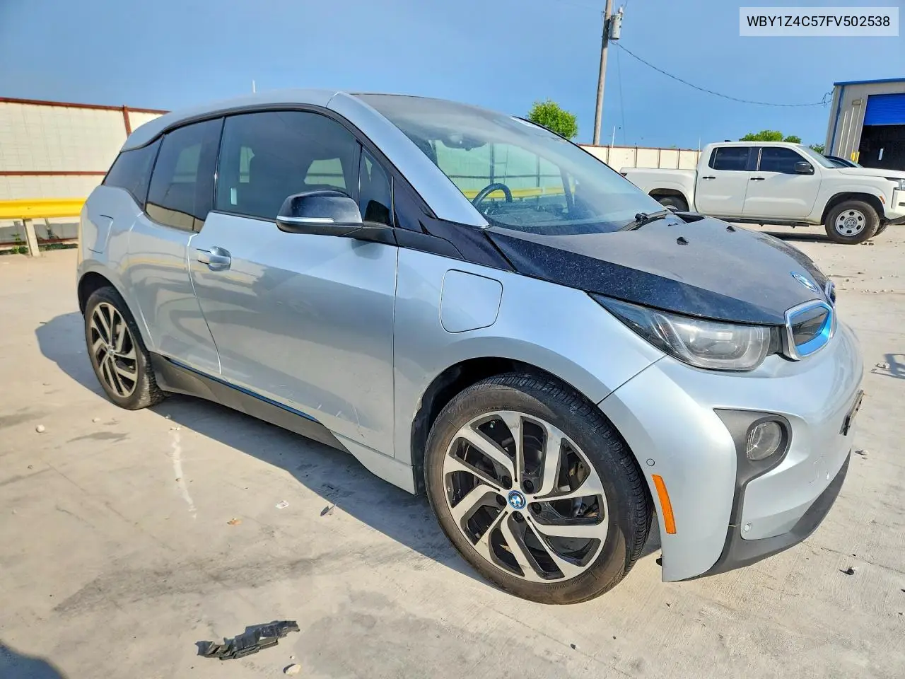 2015 BMW I3 Rex VIN: WBY1Z4C57FV502538 Lot: 54788936