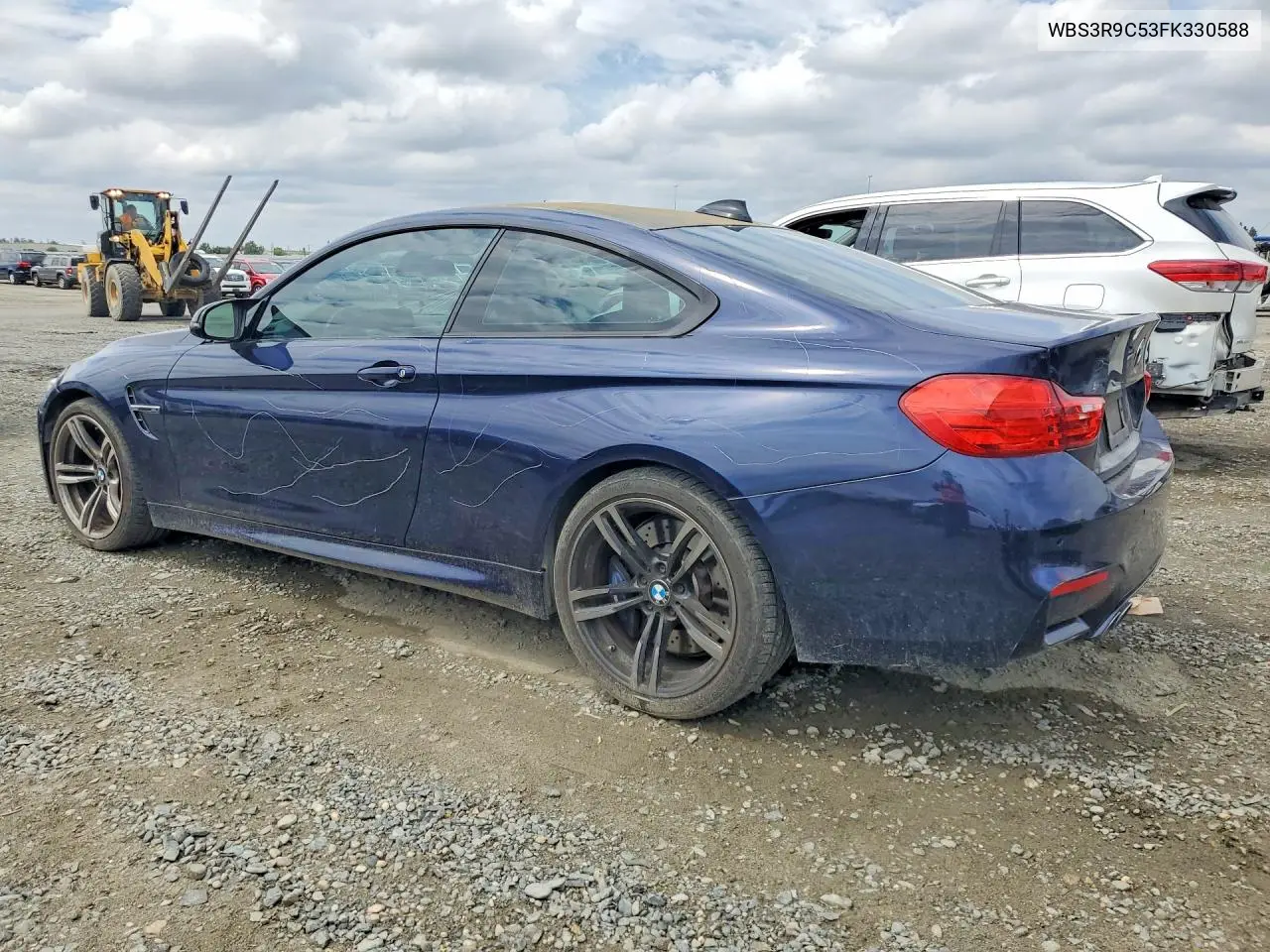 2015 BMW M4 VIN: WBS3R9C53FK330588 Lot: 55368366