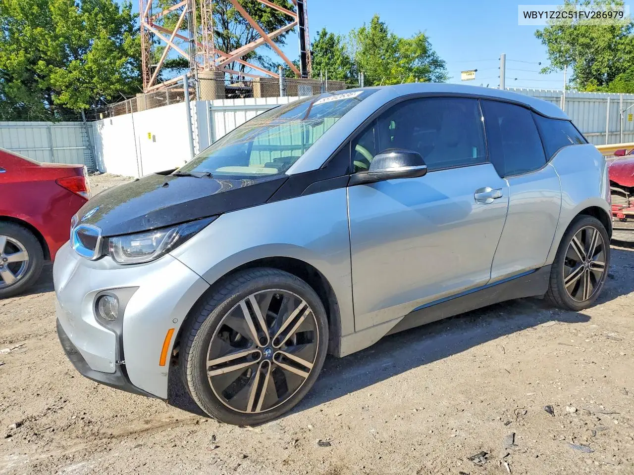 2015 BMW I3 Bev VIN: WBY1Z2C51FV286979 Lot: 55702636