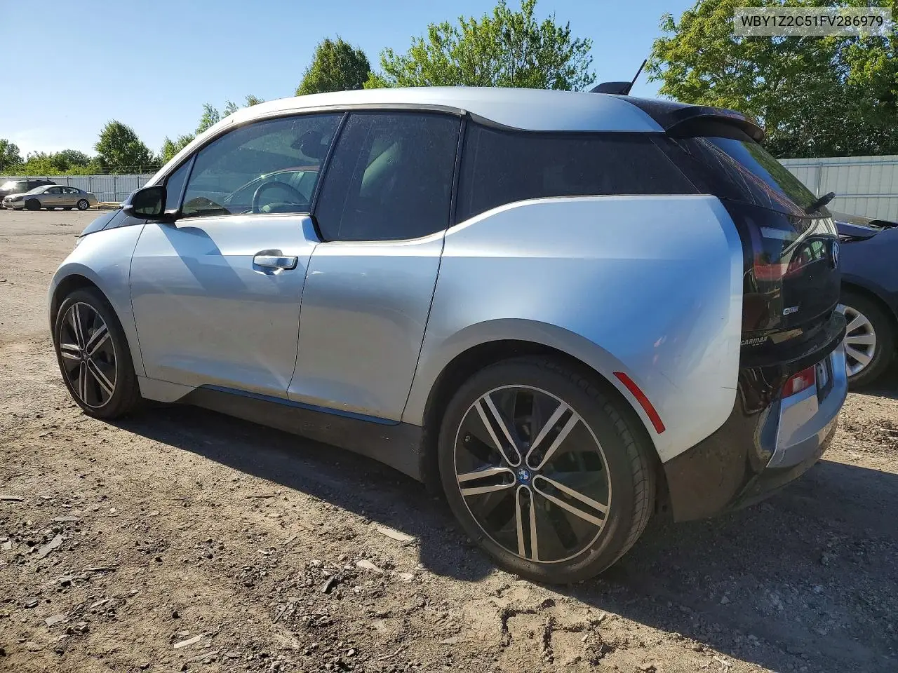 2015 BMW I3 Bev VIN: WBY1Z2C51FV286979 Lot: 55702636
