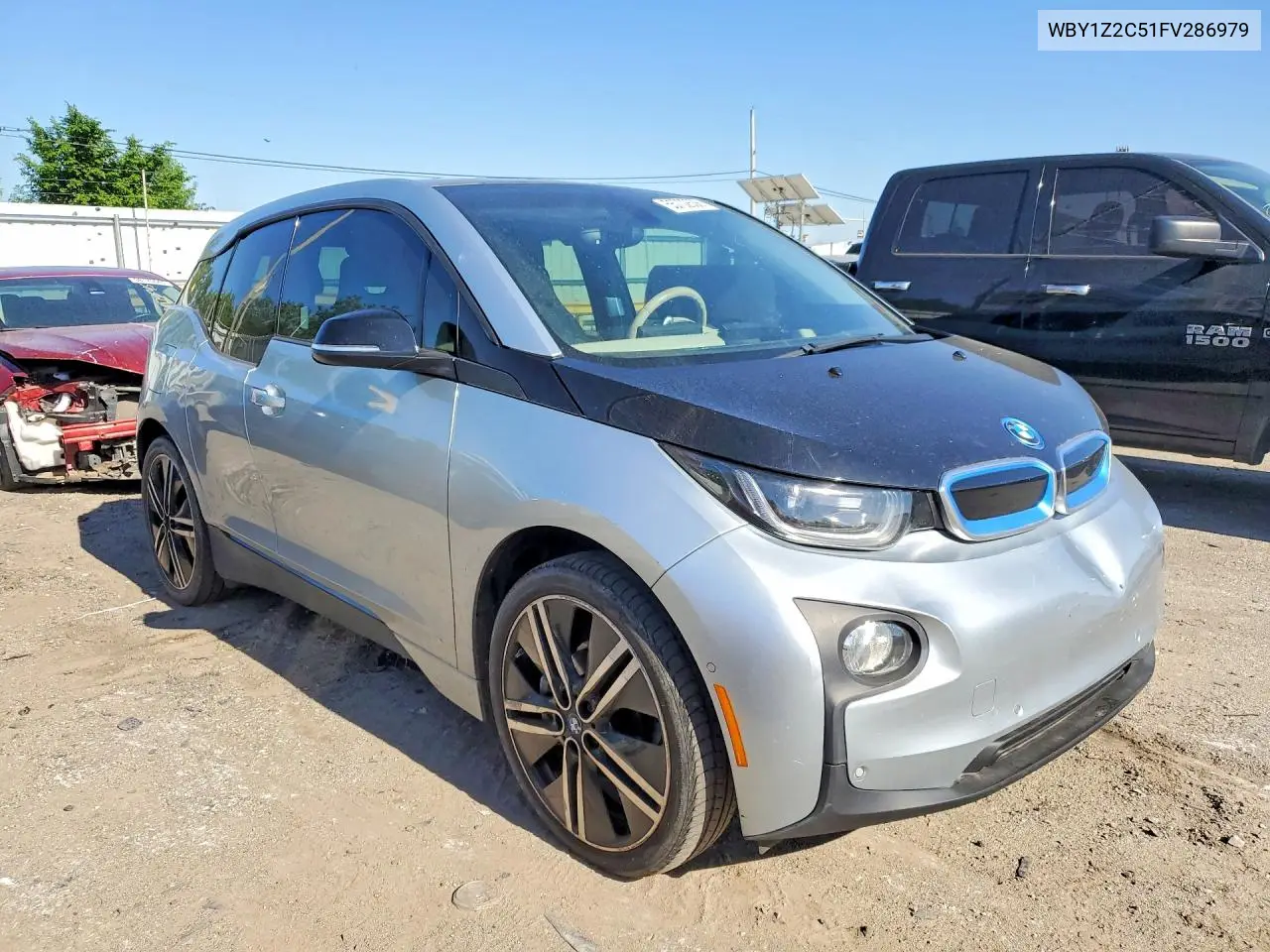 2015 BMW I3 Bev VIN: WBY1Z2C51FV286979 Lot: 55702636