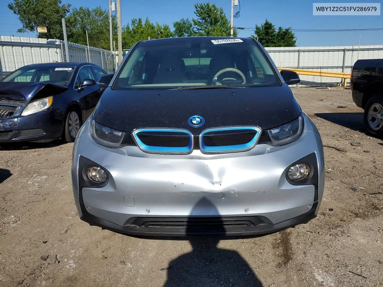 2015 BMW I3 Bev VIN: WBY1Z2C51FV286979 Lot: 55702636