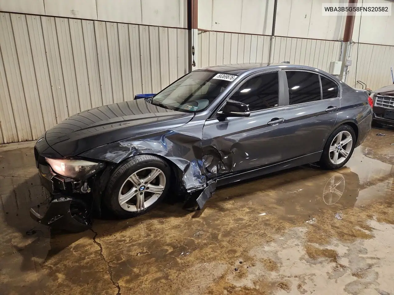 2015 BMW 328 Xi Sulev VIN: WBA3B5G58FNS20582 Lot: 56369876