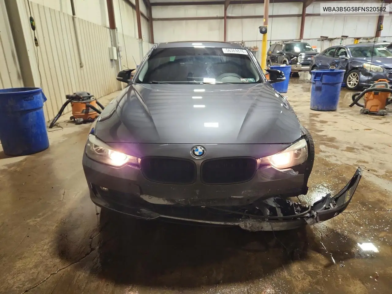2015 BMW 328 Xi Sulev VIN: WBA3B5G58FNS20582 Lot: 56369876