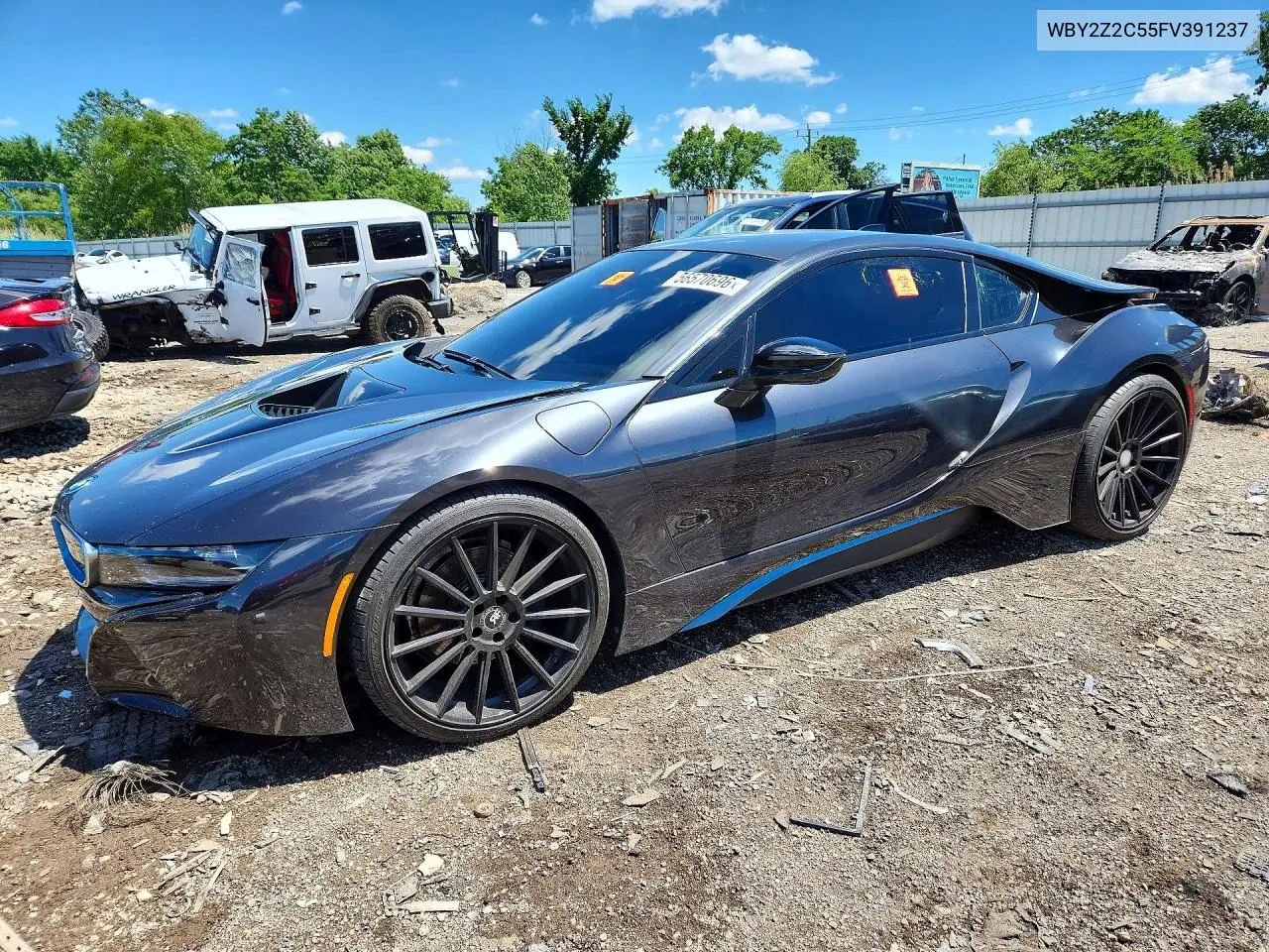 2015 BMW I8 VIN: WBY2Z2C55FV391237 Lot: 56570696
