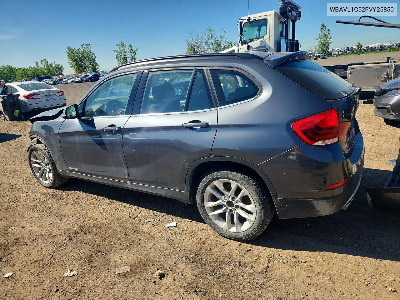 2015 BMW X1 xDrive28I VIN: WBAVL1C52FVY25850 Lot: 56648956