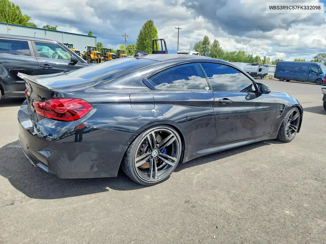 2015 BMW M4 VIN: WBS3R9C57FK332098 Lot: 56671286
