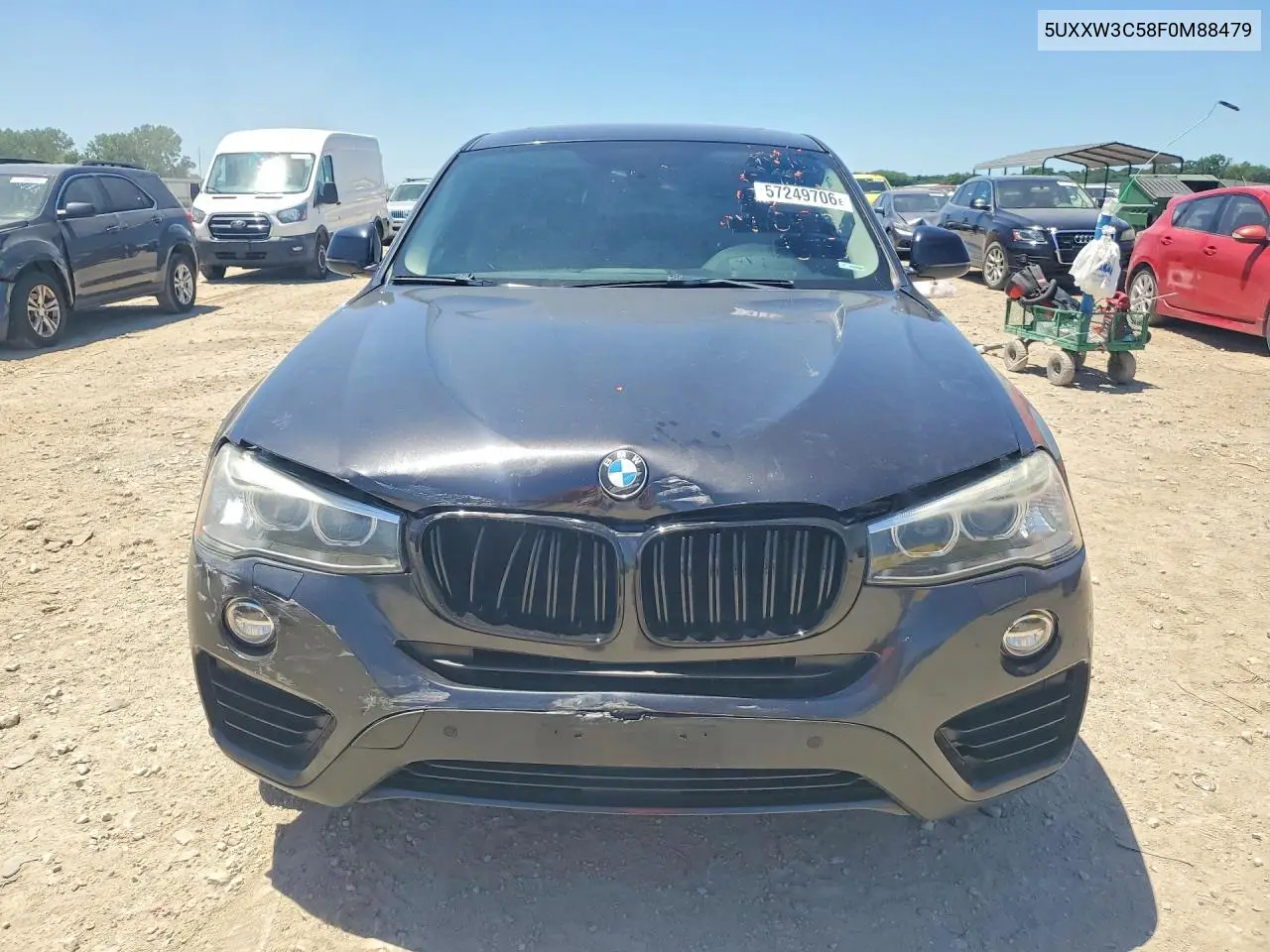2015 BMW X4 xDrive28I VIN: 5UXXW3C58F0M88479 Lot: 57249706