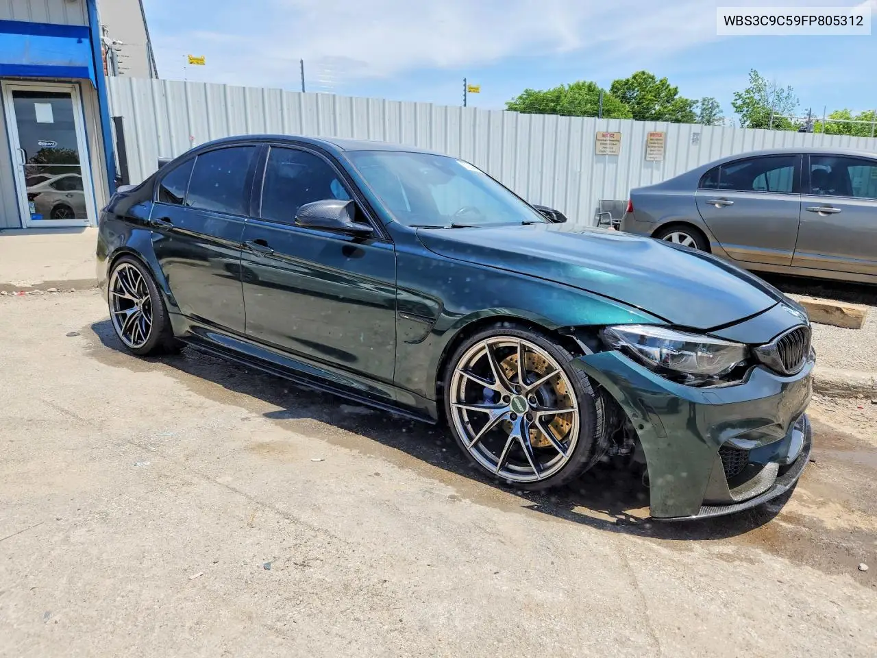 2015 BMW M3 VIN: WBS3C9C59FP805312 Lot: 57254436