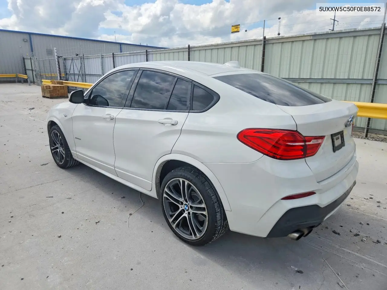 2015 BMW X4 xDrive35I VIN: 5UXXW5C50F0E88572 Lot: 57260376