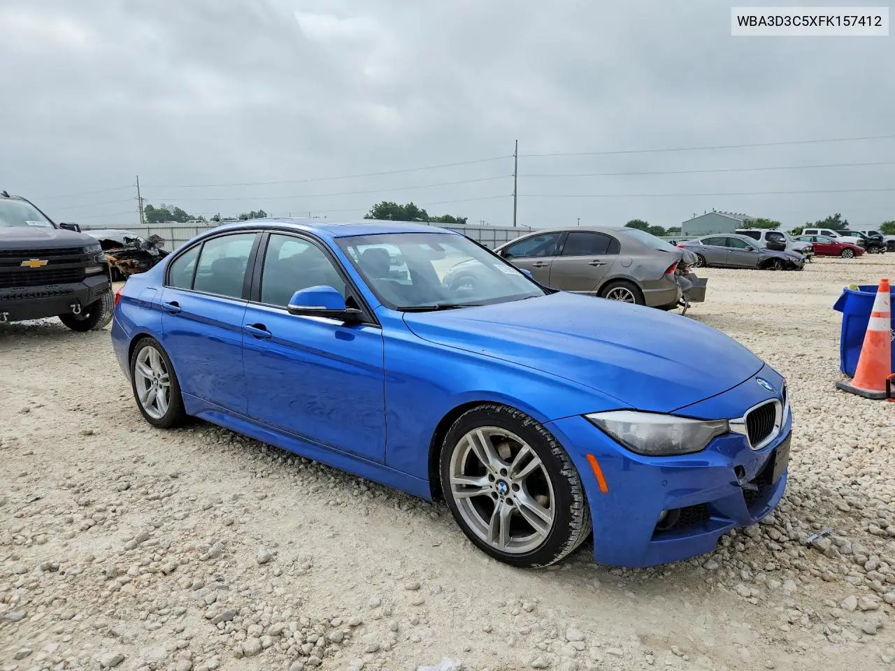 2015 BMW 328 D VIN: WBA3D3C5XFK157412 Lot: 57968286