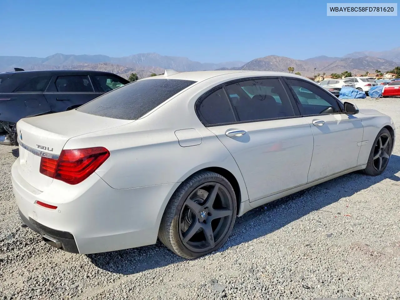 2015 BMW 750 Li VIN: WBAYE8C58FD781620 Lot: 58289836