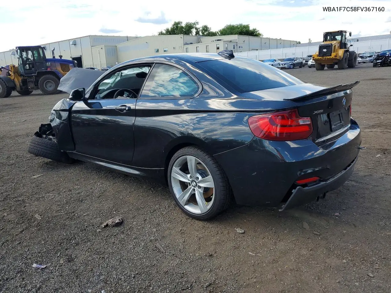 2015 BMW 228 Xi VIN: WBA1F7C58FV367160 Lot: 58552786