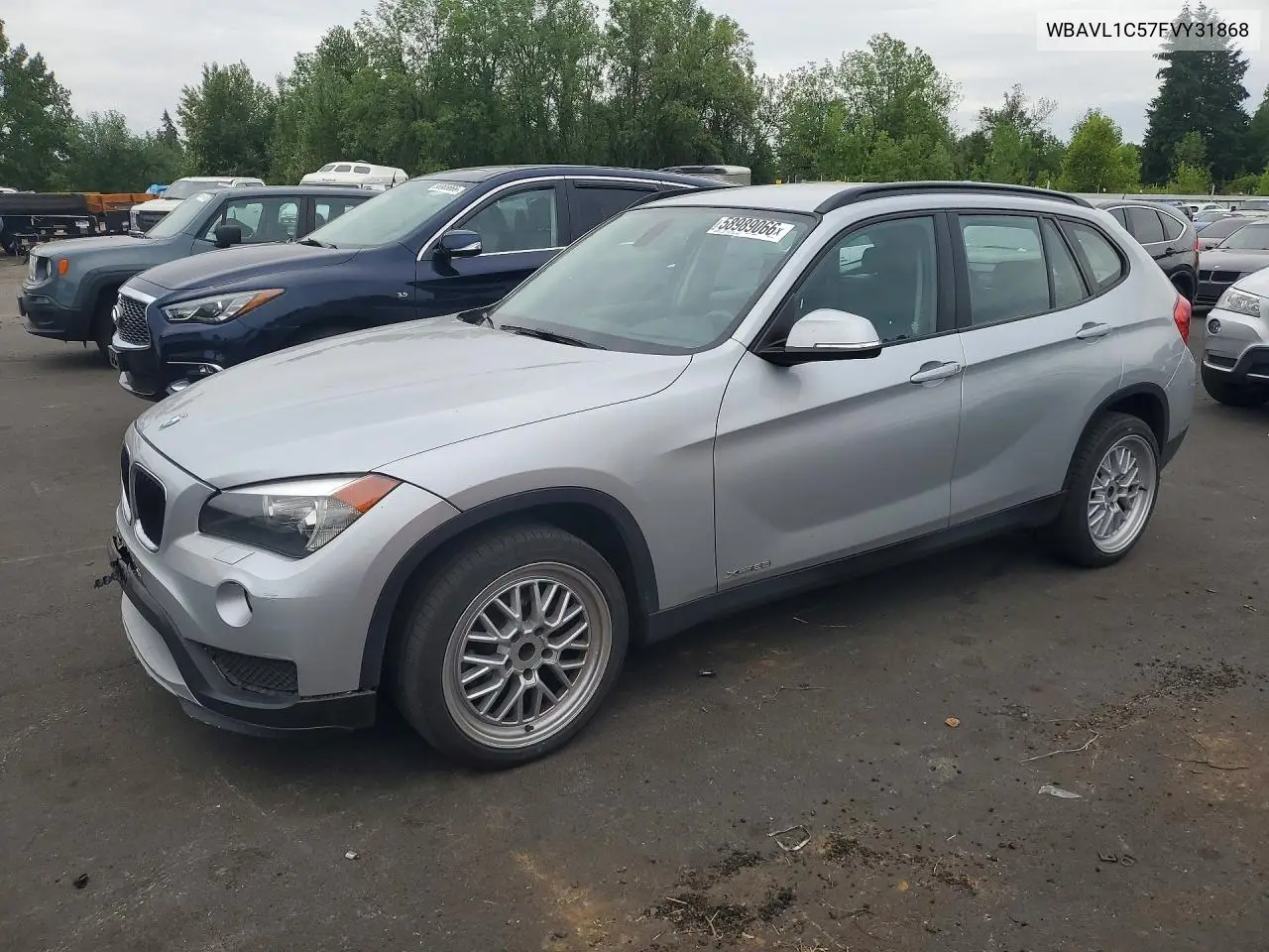 2015 BMW X1 xDrive28I VIN: WBAVL1C57FVY31868 Lot: 58989066