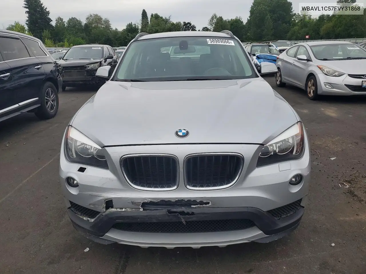 2015 BMW X1 xDrive28I VIN: WBAVL1C57FVY31868 Lot: 58989066