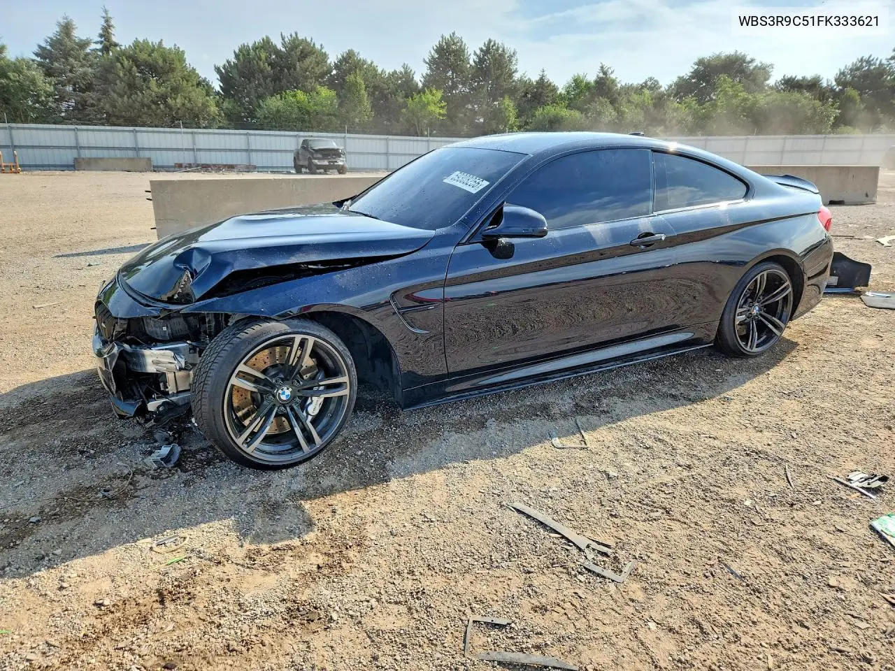 2015 BMW M4 VIN: WBS3R9C51FK333621 Lot: 59308256