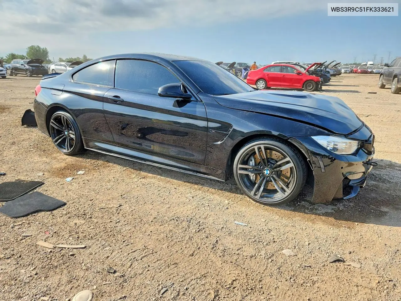 2015 BMW M4 VIN: WBS3R9C51FK333621 Lot: 59308256