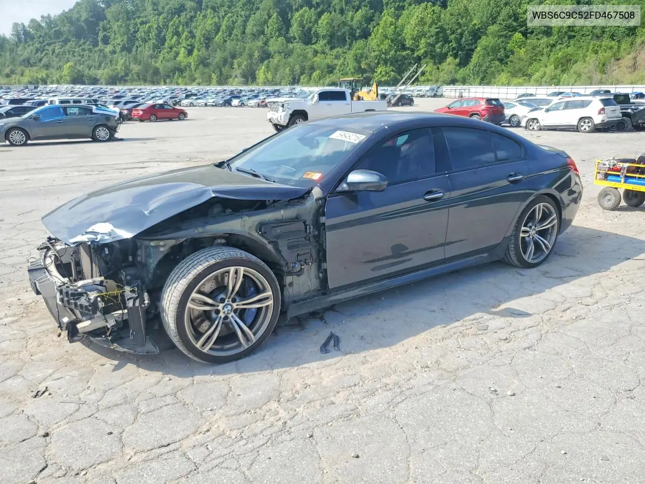 2015 BMW M6 Gran Coupe VIN: WBS6C9C52FD467508 Lot: 59649216