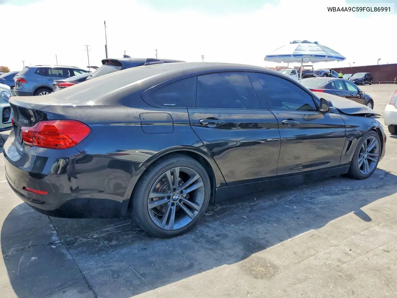 2015 BMW 428 I Gran Coupe Sulev VIN: WBA4A9C59FGL86991 Lot: 60010286